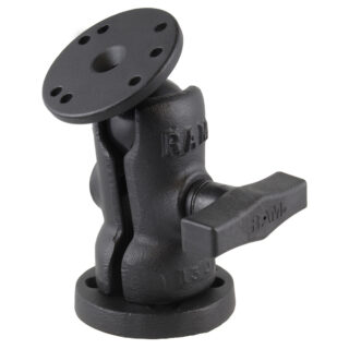 RAM Montaggio a sfera singola e presa con base girevole ottagonale Ram Mounts RAM-202-324-OFU