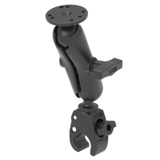 RAM Tough-Claw Small Clamp Mount con adattatore per piastra tonda - Medio Ram Mounts RAM-202-400