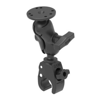 RAM® Tough-Claw™ Small Clamp Mount with Round Plate Adapter Ram Mounts RAM-202-B-400
