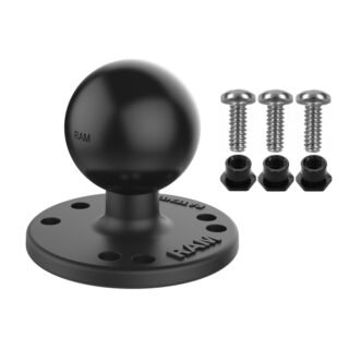 Adattatore a sfera RAM con hardware #6-32 per ecoscandagli Garmin Ram Mounts RAM-202-G2U