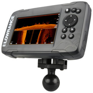 Adattatore ram-mount RAM-202-LO12 per  ecoscandaglio serie Lowrance HOOK2-4x Lowrance HOOK2-5
