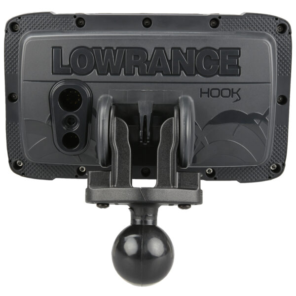 Adattatore ram-mount RAM-202-LO12 per  ecoscandaglio serie Lowrance HOOK2-4x Lowrance HOOK2-5 - immagine 3