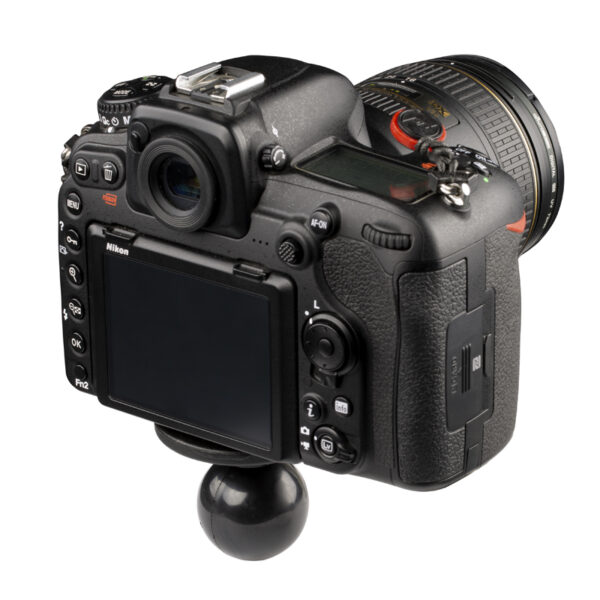RAM® Ball Adapter with Round Plate and 1/4"-20 Threaded Stud Ram Mounts RAM-202A - immagine 2