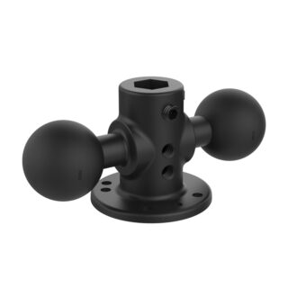 RAM Adattatore a Sfera Doppia con Base Tonda - tipo C Ram Mounts RAM-217-1U