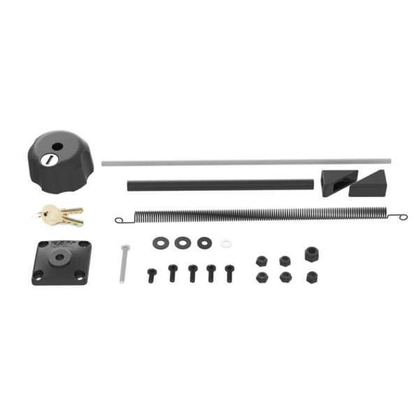 RAM Kit di bloccaggio Safe-N-Secure per vassoio RAM Ram Mounts RAM-234-LK2U - immagine 2