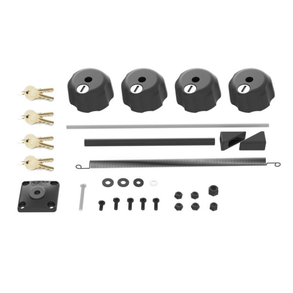 Kit di bloccaggio RAM Safe-N-Secure per RAM Tough-Tray e bracci oscillanti Ram Mounts RAM-234-LKU - immagine 2