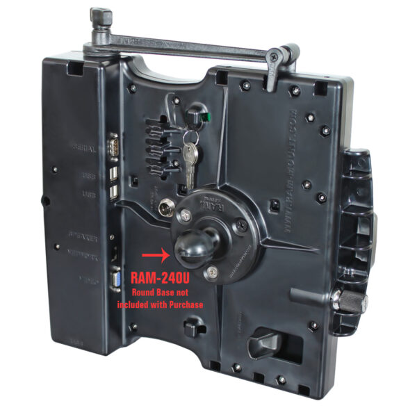 RAM Tough-Dock con RF singola per Panasonic Toughbook CF-28 - CF-31 Ram Mounts RAM-234-PAN1P - immagine 4