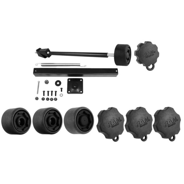 Kit di sicurezza RAM Pin-Lock per supporti per laptop RAM Ram Mounts RAM-234-SKU - immagine 2