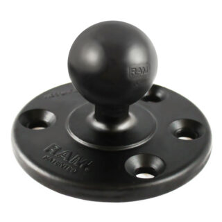 RAM® Large Round Plate with Ball Ram Mounts RAM-240