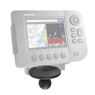 RAM Piastra Tonda Grande con Sfera per Raymarine A50, A50D, A57D e A70 Ram Mounts RAM-240U-RM1