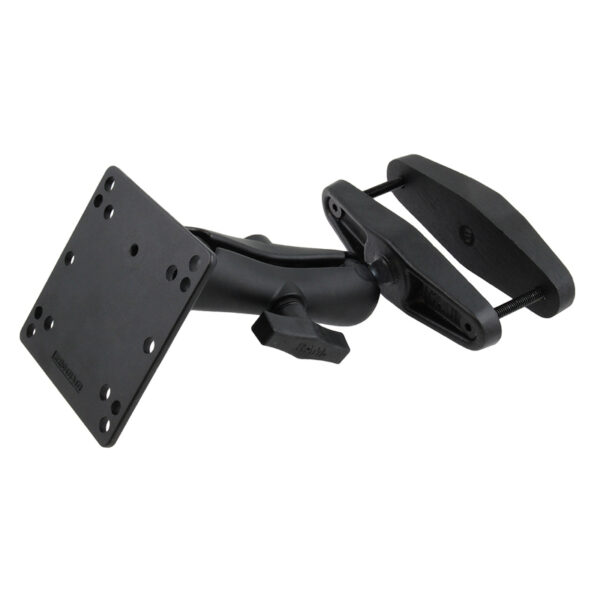 RAM 5" Square Post Clamp Mount con piastra VESA 100x100mm Ram Mounts RAM-246-247U-5