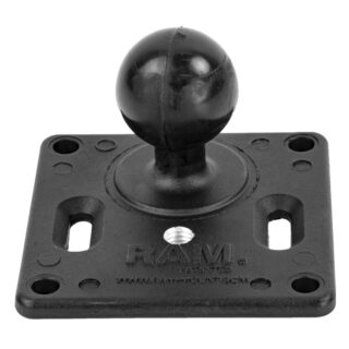 RAM 75x75mm Piastra VESA con Sfera e Foro Filettato 3/8"-16 Ram Mounts RAM-2461U-EXT1