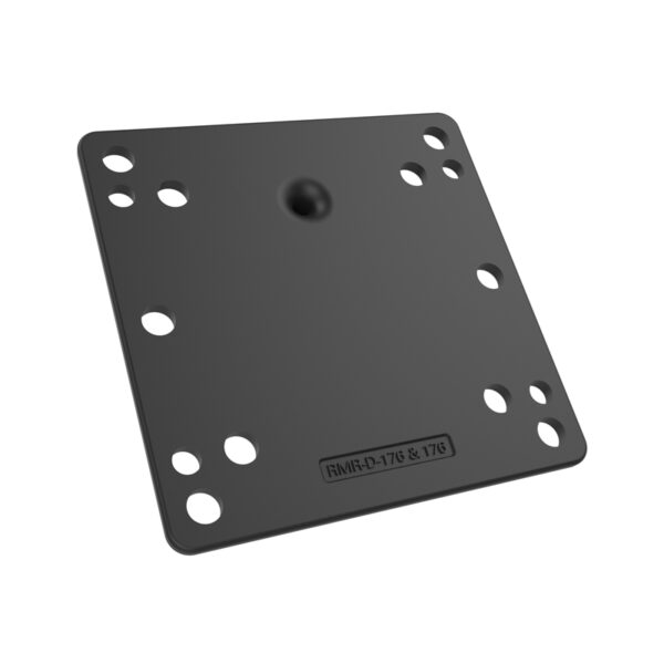 base QUADRATA RAM-246U VESA 100x100 e 75x75 sfera TIPO C per MONITOR DISPLAY - immagine 2