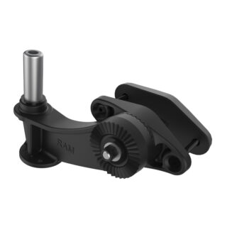 RAM 4 "Morsetto per palo quadrato Base a cricchetto con 1/2" NPT Post Ram Mounts RAM-247U-4P1