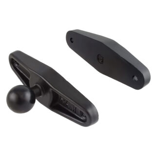 RAM Base Morsetto Quadrato per Pali fino a 5" di Larghezza Senza Ferramenta Ram Mounts RAM-247U-5NH