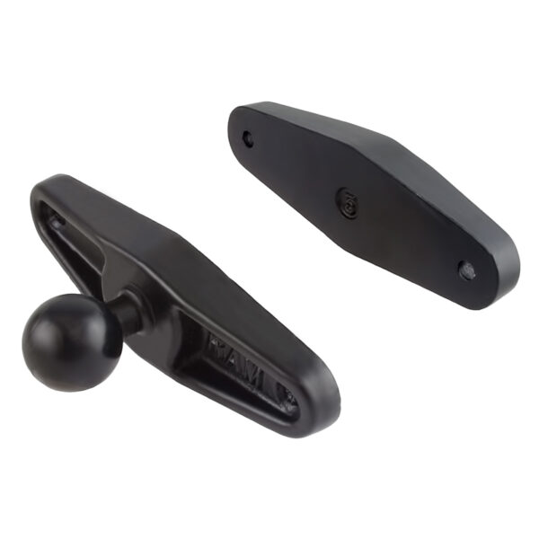 RAM Base Morsetto Quadrato per Pali fino a 5" di Larghezza Senza Ferramenta Ram Mounts RAM-247U-5NH