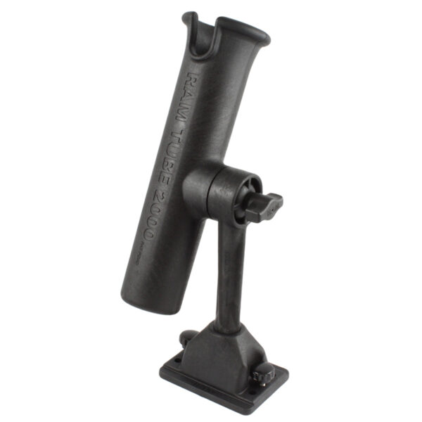 RAM® Tube™ Fishing Rod Holder with Deck Track Base Ram Mounts RAM-301-D