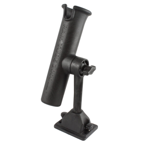 RAM Tubo Portacanna da Pesca con Base Deck Track Ram Mounts RAM-301-DU