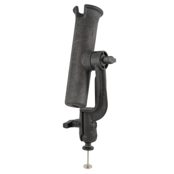 RAM® Tube™ Fishing Rod Holder with Revolution Ratchet and 5-Spot Adapter Ram Mounts RAM-301-RB5