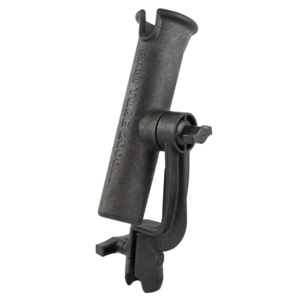 RAM Tubo Portacanna da Pesca con Cricchetto Revolution e Braccio a presa Ram Mounts RAM-301-RBNBU