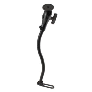 RAM Pod I Supporto veicolare con asta in alluminio da 18" e piastra tonda - tipo C Ram Mounts RAM-316-1-202U