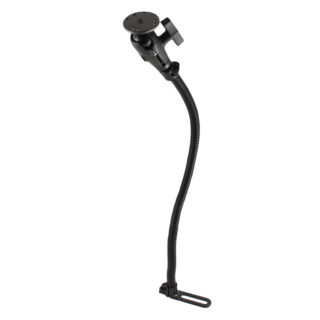 RAM Pod I Supporto veicolare con asta in alluminio da 24" e piastra tonda - tipo C Ram Mounts RAM-316-1-24-202U
