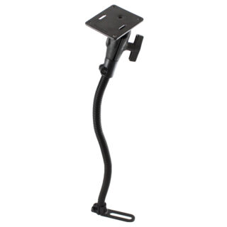 RAM Pod I Supporto per veicoli con asta in alluminio da 18" e piastra VESA 75x75mm Ram Mounts RAM-316-1-2461U