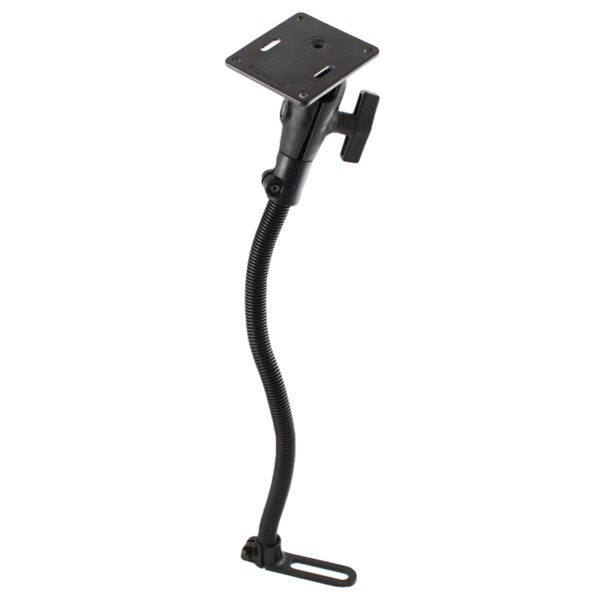 RAM Pod I Supporto per veicoli con asta in alluminio da 18" e piastra VESA 75x75mm Ram Mounts RAM-316-1-2461U