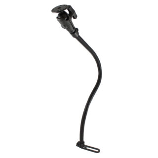 RAM Pod I Supporto veicolare con asta in alluminio da 30" e piastra tonda Ram Mounts RAM-316-1-30-202U