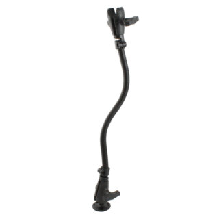 RAM Flex-Arm con asta in alluminio da 18", base a sfera e braccio a presa Ram Mounts RAM-316-1-BLU1U
