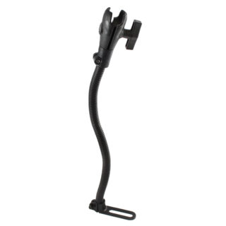 RAM Pod I Supporto per veicolo con asta rigida in alluminio da 18" e braccio a presa Ram Mounts RAM-316-1U