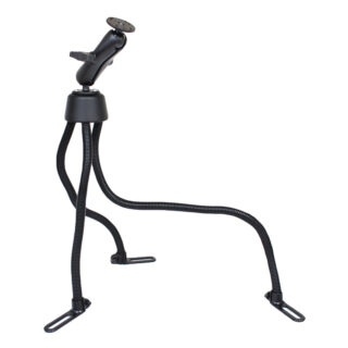 RAM Pod III Supporto veicolare a doppia sfera con piastra tonda Ram Mounts RAM-316-3-202U