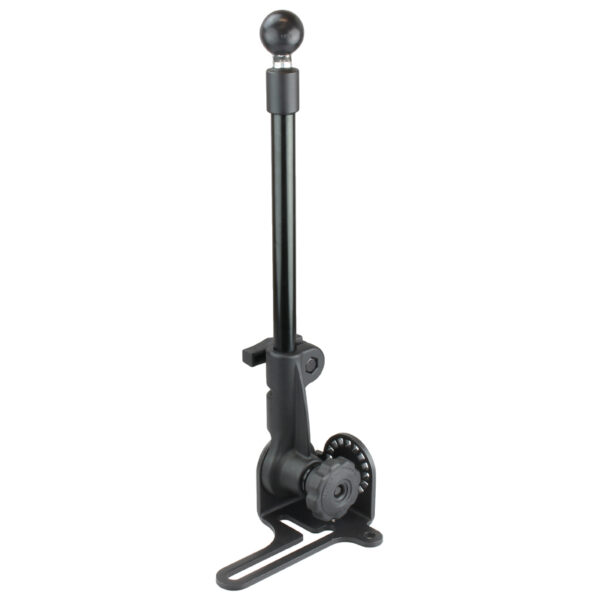RAM Pod HD Base per veicoli con asta in alluminio da 12" e sfera Ram Mounts RAM-316-HD-NABU