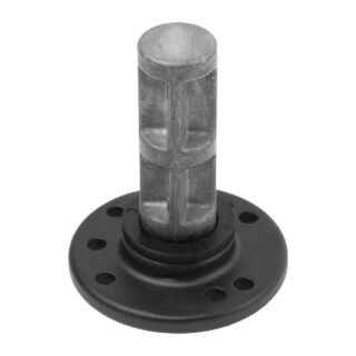 RAM Piastra di Base Tonda con Palo 1/2" NPT Ram Mounts RAM-316-TU