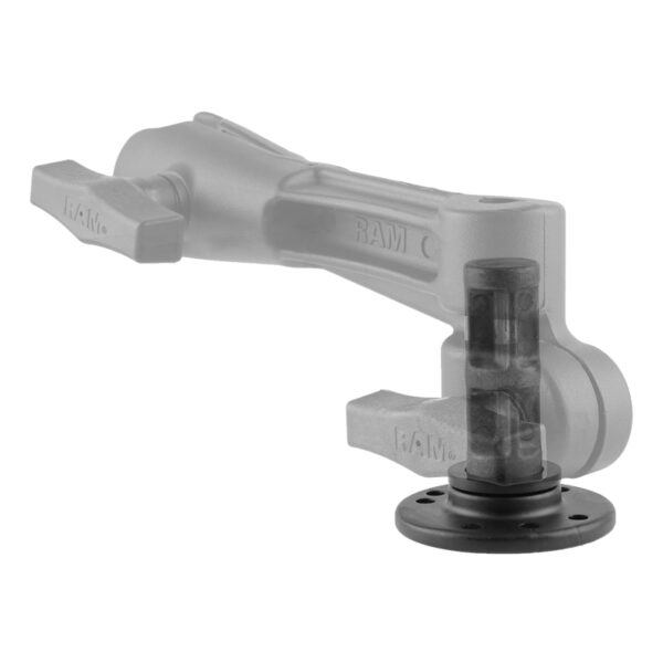 RAM Piastra di Base Tonda con Palo 1/2" NPT Ram Mounts RAM-316-TU - immagine 2