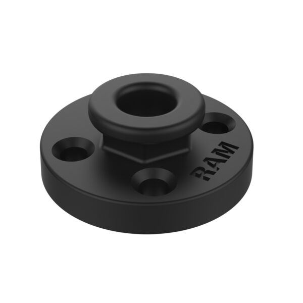 RAM Adattatore Base Rotonda con Bottone Ottagonale in Alluminio Ram Mounts RAM-324-OFU