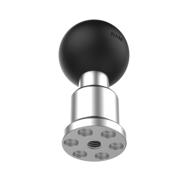 Adattatore a sfera RAM Pin-Lock in alluminio con filettatura femmina da 1/4"-20 - tipo C Ram Mounts RAM-463U - immagine 2