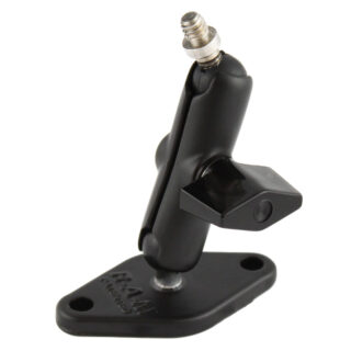 RAM Doppio supporto a sfera con piastra a rombo e perno da 1/4"-20 Ram Mounts RAM-A-101AU