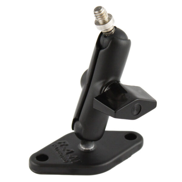RAM Doppio supporto a sfera con piastra a rombo e perno da 1/4"-20 Ram Mounts RAM-A-101AU