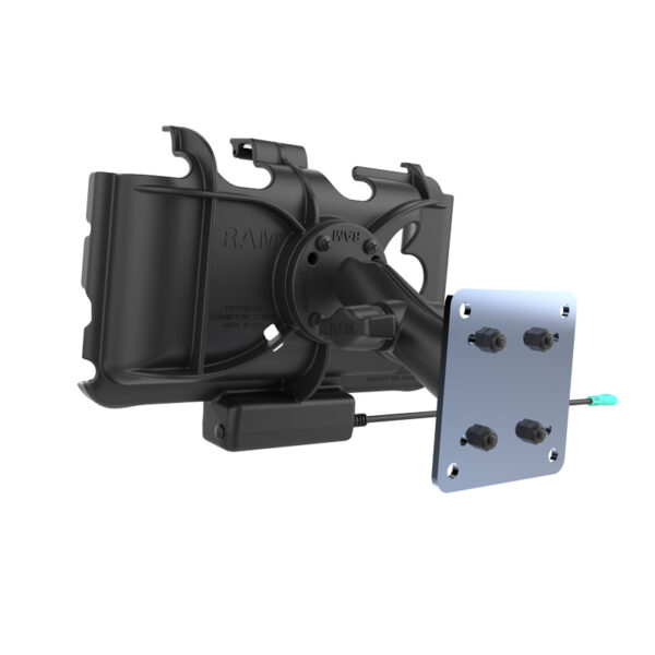 RAM® EZ-Roll'r™ Powered Mount for Samsung Tab Active3 & Tab Active5 and Tab Active2 Ram Mounts RAM-B-101-225B-SAM60P-V7B1U - immagine 3