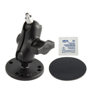 RAM Attacco Adesivo Doppia Sfera con Perno Filettato 1/4"-20 Ram Mounts RAM-B-101-A-237PU