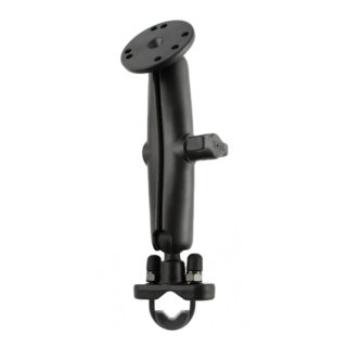 RAM Manubrio U-Bolt Doppia Sfera con Piastra Tonda - tipo B Lunga Ram Mounts RAM-B-101-C-231ZU