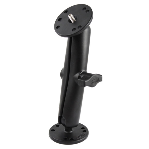 RAM® Drill-Down Double Ball Mount with 1/4"-20 Threaded Stud Ram Mounts RAM-B-101-C-A