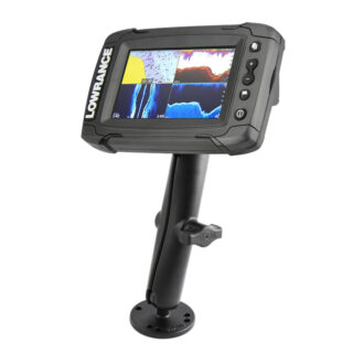 RAM Supporto a sfera doppia per Lowrance Elite-4 e Mark-4 Ram Mounts RAM-B-101-C-LO11