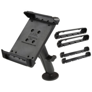 RAM Tab-Tite Drill-Down Supporto a sfera doppia per Tablet di piccole Ram Mounts RAM-B-101-C-TAB-SMU