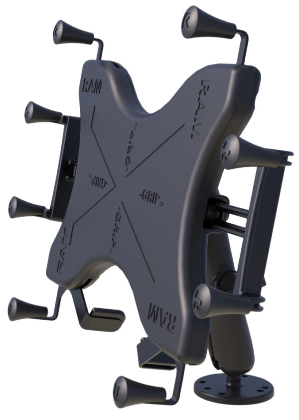 SUPPORTO RAM-MOUNT RAM-B-101-C-UN11U con CRADLE X-GRIP per Apple iPad Pro / Galaxy Note Pro 12.2 / Tab Pro - immagine 2