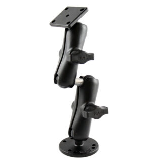 RAM Doppio Montaggio a Sfera con Adattatore a Doppia Sfera e Piastra AMPS Ram Mounts RAM-B-101-DEX1U