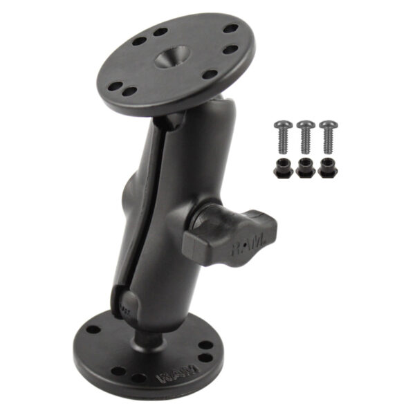 RAM Doppia Sfera di Supporto con #6-32 Hardware per Garmin GPSMAP più Altro Ram Mounts RAM-B-101-G2U