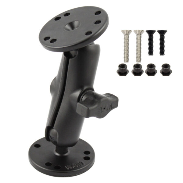 RAM Supporto a Sfera Doppia con viteria per Garmin StreetPilot Ram Mounts RAM-B-101-G3U