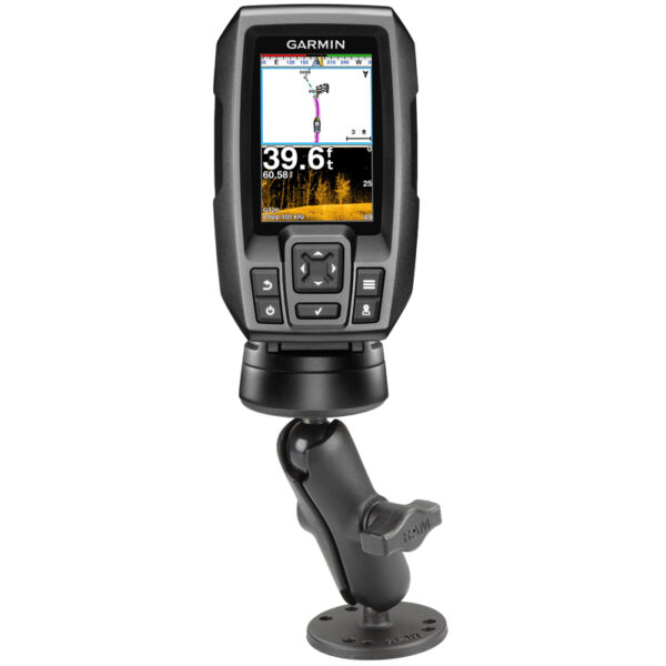 RAM Supporto a Sfera Doppia con viteria per Garmin Striker più Altro Ram Mounts RAM-B-101-G4